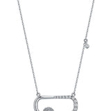 Neolope White Gold Diamond Necklaces
