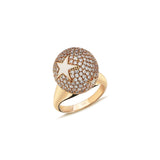 Neolope Ivory Enamel Star Ring