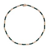 Neomi Green Enamel Tennis Necklace
