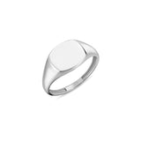 Golden Ratio 14ct White Gold Signet Ring