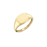 Golden Ratio 14ct Yellow Gold Signet Ring