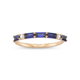 Belle Sapphire and Diamond Ring