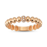 Bonbon 14ct Rose Gold Diamond Ring