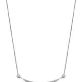 Geomi Sapphire and Diamond Dangling Necklace