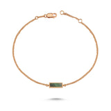 Harmony Black Mother of Pearl Bar Bracelet
